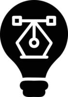 Idea solution icon symbol vector image. Illustration of the creative innovation concept design. EPS 10