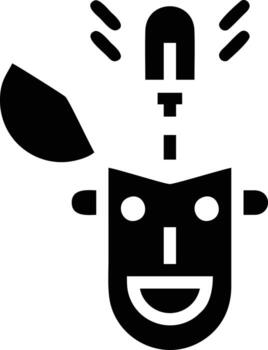 Idea solution icon symbol vector image. Illustration of the creative innovation concept design. EPS 10