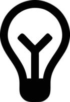 Idea solution icon symbol vector image. Illustration of the creative innovation concept design. EPS 10