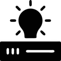 Idea solution icon symbol vector image. Illustration of the creative innovation concept design. EPS 10