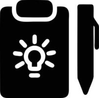 Idea solution icon symbol vector image. Illustration of the creative innovation concept design. EPS 10