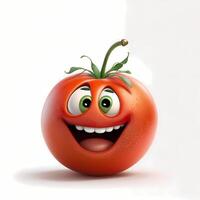 fruit and vegetable character happy activity photo