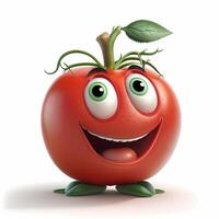 fruit and vegetable character happy activity photo