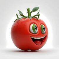 fruit and vegetable character happy activity photo