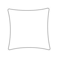 Pillow icon vector