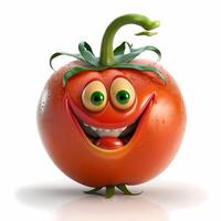 fruit and vegetable character happy activity photo