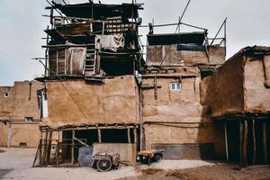 The centuries-old Kashgar Old Town is located in the center of Kashgar. photo