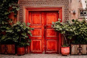 The centuries-old Kashgar Old Town is located in the center of Kashgar. photo