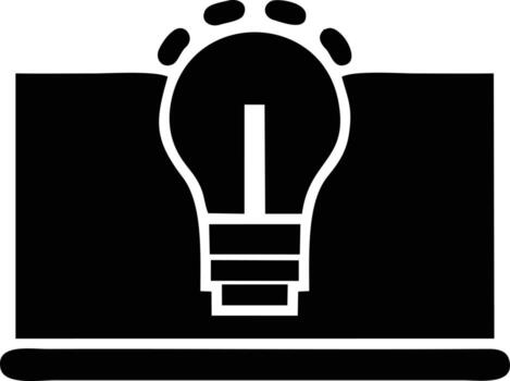 Idea solution icon symbol vector image. Illustration of the creative innovation concept design. EPS 10