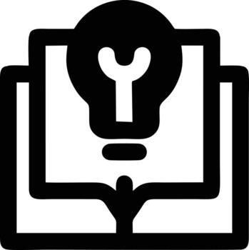 Idea solution icon symbol vector image. Illustration of the creative innovation concept design. EPS 10