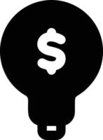 Idea solution icon symbol vector image. Illustration of the creative innovation concept design. EPS 10