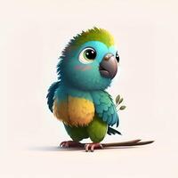 bird character illustration photo