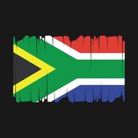 South Africa Flag Vector Illustration