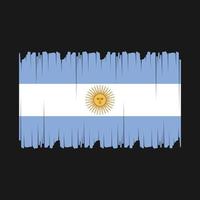 Argentina Flag Vector Illustration