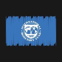 IMF Flag Vector Illustration