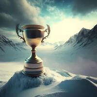 trophy illustration aesthetic photo