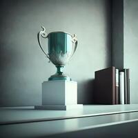 trophy illustration AI Generated photo