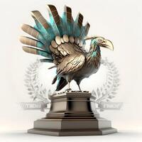 trophy illustration AI Generated photo