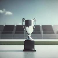 trophy illustration AI Generated photo