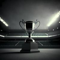 trophy illustration AI Generated photo