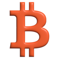 3d icon bitcoin png