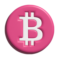 3d icon bitcoin png