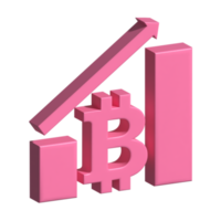 3d icona bitcoin png