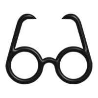 glasögon 3d ikon png