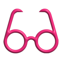 eyeglasses 3d icon png