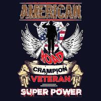 American veteran tshirt design for upcoming veteran day veteran t shirt design vector designs