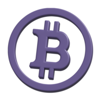 3d icon bitcoin png