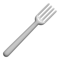 fourchette 3d icône png