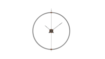 3d le rendu de le en bois mur horloge. conception modèle fermer maquette pour l'image de marque et publicité. le moderne l'horloge conception de des bureaux, Accueil décor, écoles, collèges, les universités, attendre pièces, etc png