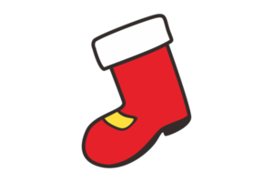 Christmas Item - Santa Claus shoes png