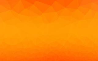 Light Orange vector polygon abstract backdrop.