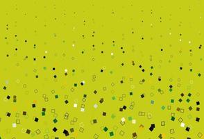 Light Green, Yellow vector backdrop with lines, rectangles.