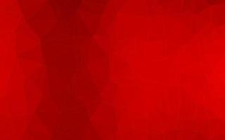 Light Red vector abstract mosaic pattern.