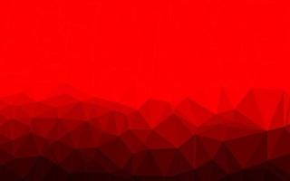 Light Red vector shining triangular pattern.