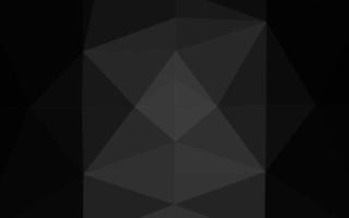 Dark Silver, Gray vector low poly texture.