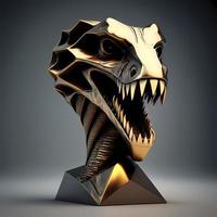 trophy illustration AI Generated photo