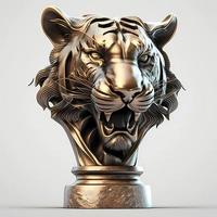 trophy illustration AI Generated photo