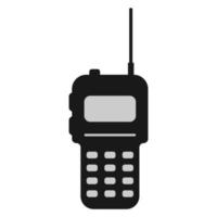 walkie película sonora icono vector