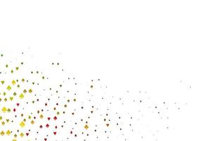 Light Multicolor, Rainbow vector texture with playing cards.