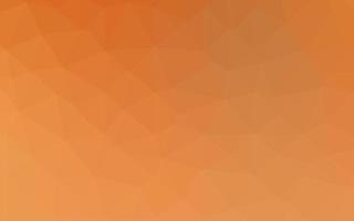 Light Orange vector abstract mosaic background.