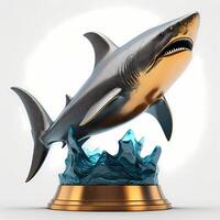 trophy illustration AI Generated photo