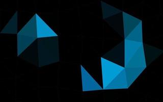 Light BLUE vector polygonal background.