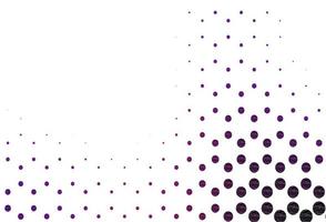 Light purple vector pattern with spheres.