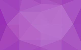 Light Purple vector shining triangular template.