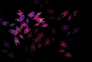 Dark Pink, Blue vector texture with colorful lines.