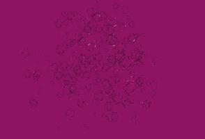 Light Pink, Blue vector background with bubbles.